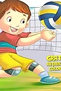 Volei. Abtibilduri colorate