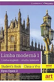 Eyes Open 2 - Limba engleza. Limba moderna 1 (intensiv) - Clasa 6 - Student's book + 2 CD + DVD