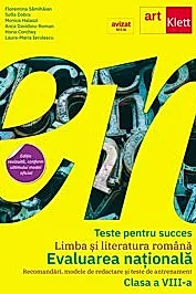 Teste pentru succes. Limba si literatura romana. Evaluarea nationala 2025 - Clasa 8