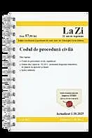 Codul de procedura civila. Cod 811. Actualizat la 1.10.2025