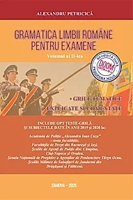 Gramatica Limbii Romane pentru examene 2026 - Volumul 2