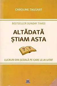Altadata stiam asta. Lucruri din scoala pe care le-ai uitat