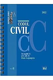 Codul civil Ianuarie 2022 - Editie spiralata