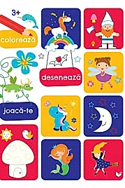 Coloreaza, deseneaza, joaca-te (3 ani+)