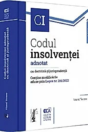 Codul insolventei adnotat cu doctrina si jurisprudenta