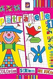 Invata sa desenezi pe patratele 1. Carte de colorat
