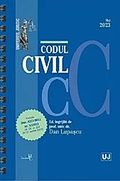 Codul civil Mai 2023 EDITIE SPIRALATA, tiparita pe hartie alba