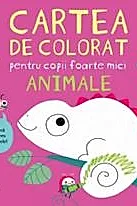 Cartea de colorat pentru copii foarte mici. Animale