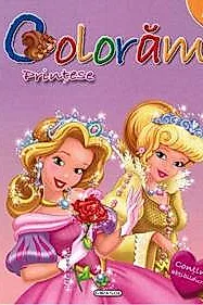 Coloram 4: Printese (Contine abtibilduri)