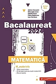 Bacalaureat 2024. Matematica M1: Mate-info