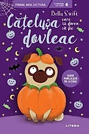 Catelusa care isi dorea sa fie dovleac