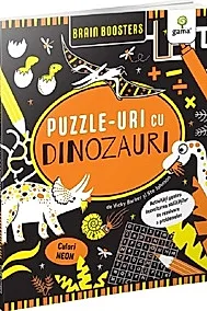Puzzle-uri cu dinozauri. Brain Boosters