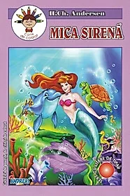 Mica sirena. Carte de colorat