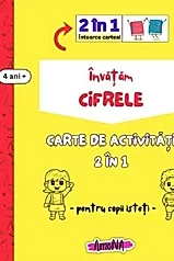 Carte de activitati Invatam Cifrele