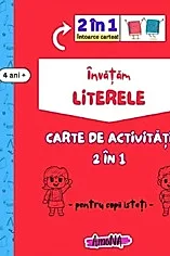 Carte de activitati Invatam Literele