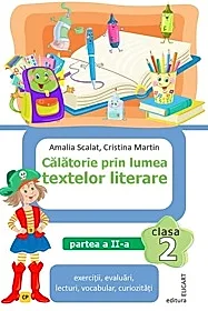 Calatorie prin lumea textelor literare - Clasa 2 Partea 2 Varianta CP