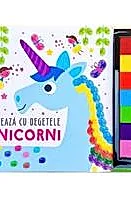 Picteaza cu degetele: Unicorni