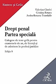 Drept penal. Partea speciala. Culegere de teste grila Ed.9