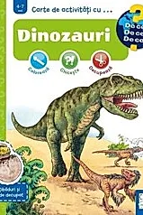 Carte de activitati cu dinozauri