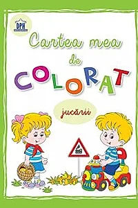 Cartea mea de colorat - Jucarii
