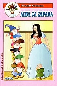 Alba ca Zapada - carticica de povesti, de citit si de colorat
