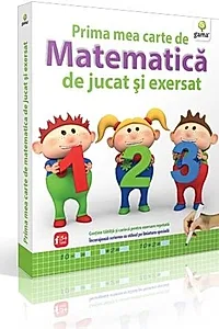 Prima mea carte de matematică de jucat și exersat (conține tăbliță și carioca)