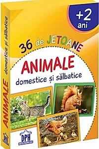 36 de jetoane. Animale domestice și sălbatice