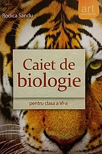 Caiet de Biologie pentru clasa a VI-a