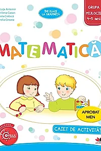Matematică caiet pentru grupa mijlocie