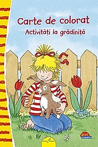 Carte de colorat: Activități la grădiniță