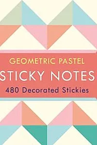 Geometric Pastel Sticky Notes