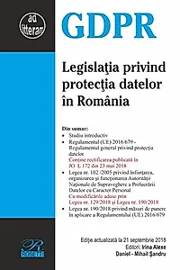 Legislaţia privind protecţia datelor în România