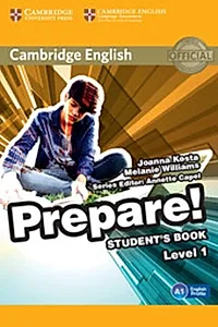 Cambridge English Prepare! Level 1 Student's Book