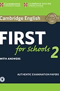 Cambridge English First for Schools 2 Student's Book with answers and Audio