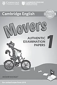 Cambridge English Movers 1 for Revised Exam from 2018 Answer Booklet