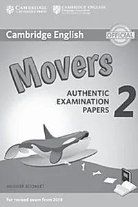 Cambridge English Young Learners 2 for Revised Exam from 2018 Movers Answer Booklet