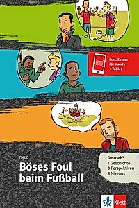 Böses Foul beim Fußball