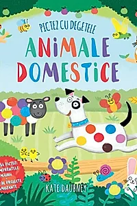 Pictez cu degetele. Animale domestice