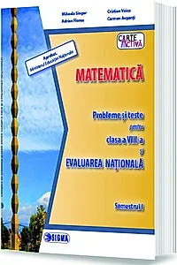 Matematică. Probleme și teste pentru clasa a VIII-a și Evaluarea Națională. Semestrul I