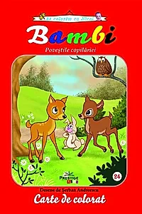 Bambi. Carte de colorat