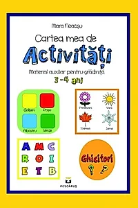 Cartea mea de activități 3-4 ani
