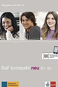 DaF kompakt neu A1-B1. Übungsbuch mit MP3-CD