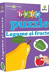 Bebe Puzzle - Legume și fructe