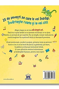 Ce citesc azi? Ruleta cu povești (carte cu roată)