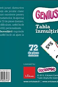 Genius domino: Cantități - Potrivirea numerelor și a cantităților până la 10