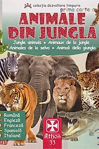 Prima carte cu Animale din Junglă