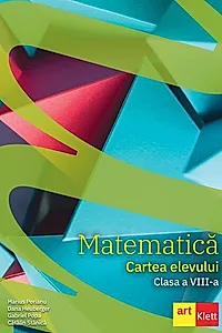 Matematică. Cartea elevului. Clasa a VIII-a.