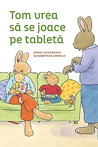 Tom vrea să se joace pe tabletă