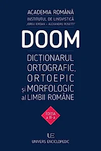DOOM. Dicţionarul ortografic, ortoepic şi morfologic al limbii române