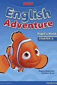 New English Adventure Starter A, Pupil's Book + DVD